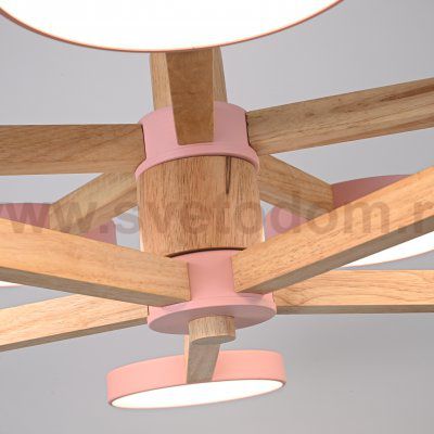 Подвесная люстра TURNA DBL L10 Pink ImperiumLoft 229082-26