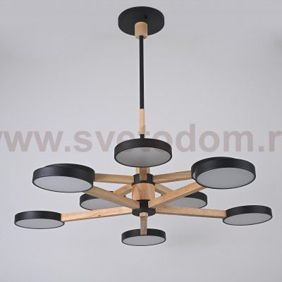 Подвесная люстра TURNA DBL L10 Black ImperiumLoft 229085-26