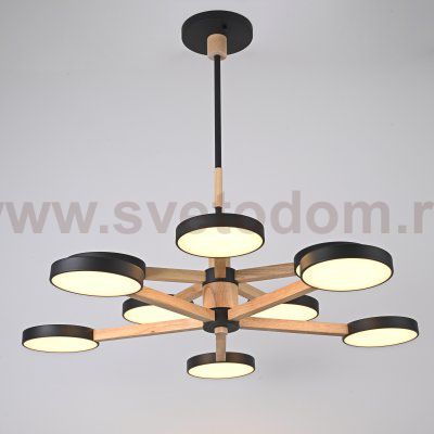 Подвесная люстра TURNA DBL L10 Black ImperiumLoft 229085-26