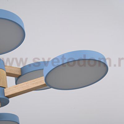 Подвесная люстра TURNA DBL L6 Blue ImperiumLoft 229090-26