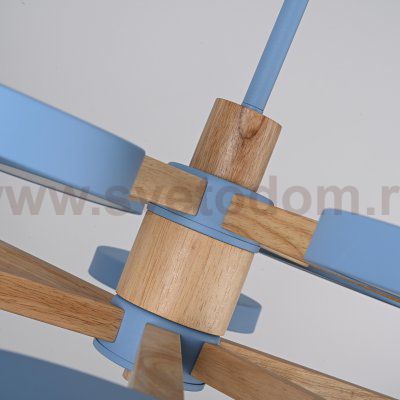 Подвесная люстра TURNA DBL L12 Blue ImperiumLoft 229092-26