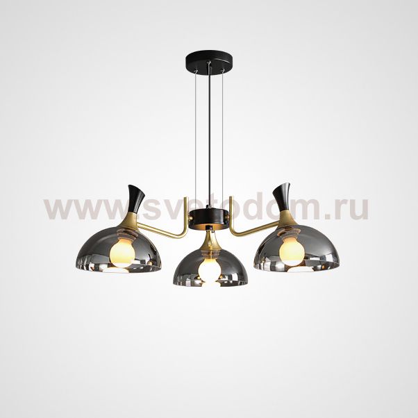 Подвесная люстра AMANDA D68 Grey ImperiumLoft 229111-26