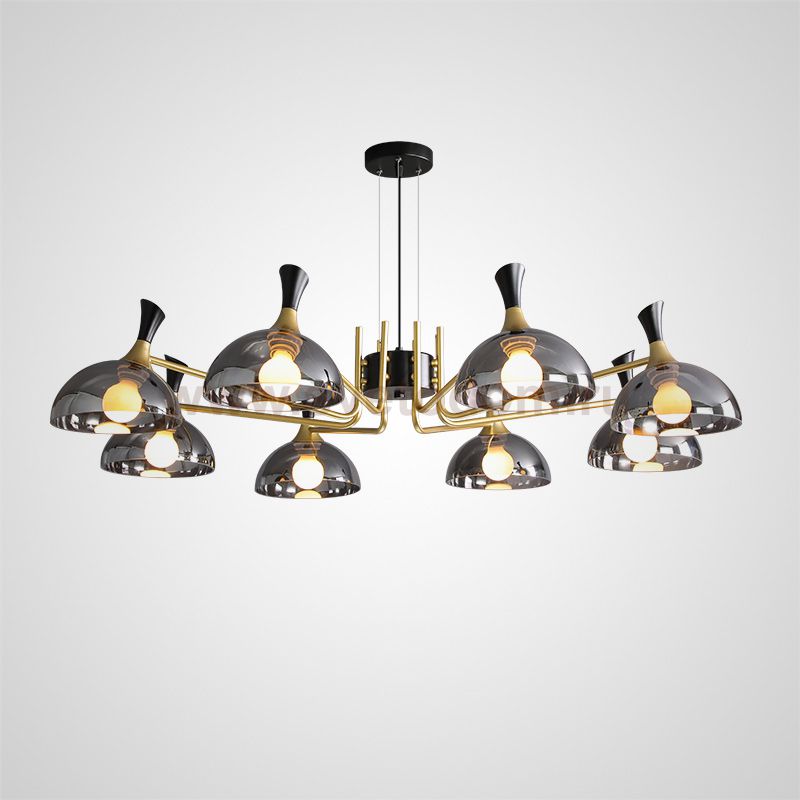 Подвесная люстра AMANDA D115 Grey ImperiumLoft 229113-26