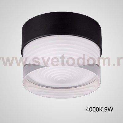Точечный светодиодный светильник FEST Black 4000К 9W ImperiumLoft 229125-26