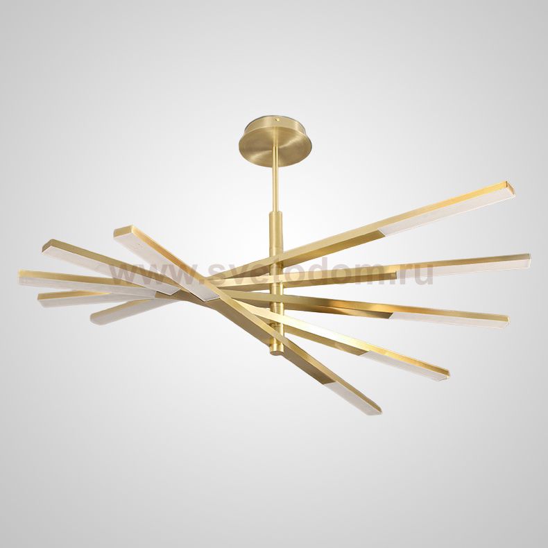 Подвесная люстра ORTON D120 Gold ImperiumLoft 229128-26