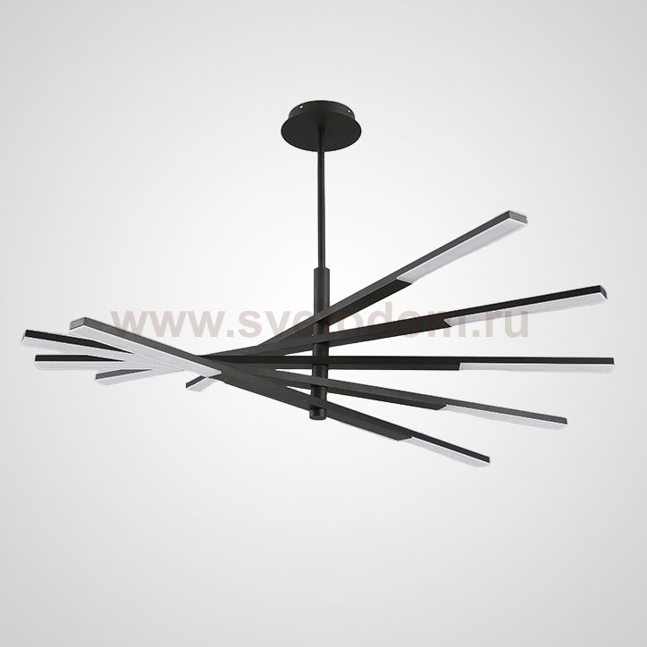 Подвесная люстра ORTON D120 Black ImperiumLoft 229132-26