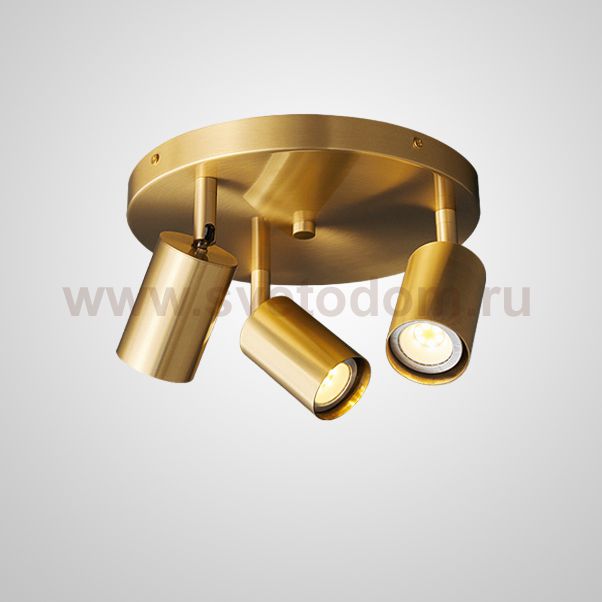 Точечный светодиодный светильник SEDOR D25 Brass ImperiumLoft 229165-23