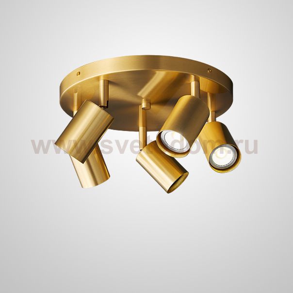 Точечный светодиодный светильник SEDOR D30 Brass ImperiumLoft 229166-23