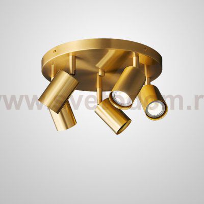 Точечный светодиодный светильник SEDOR D30 Brass ImperiumLoft 229166-23