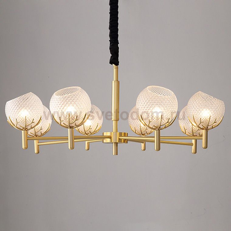 Подвесная люстра CHLOE L8 ImperiumLoft 229189-26