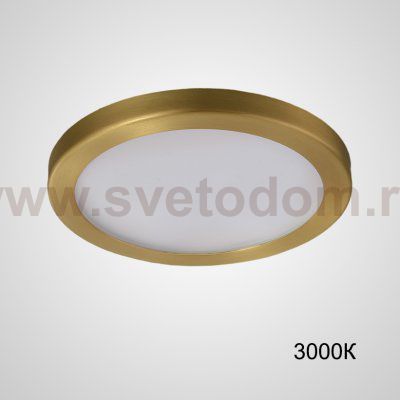 Точечный светодиодный светильник HEIN D12 Brass 3000К ImperiumLoft 229207-23