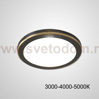 Точечный светодиодный светильник HEIN D12 Black Трехцветный свет ImperiumLoft 229215-23