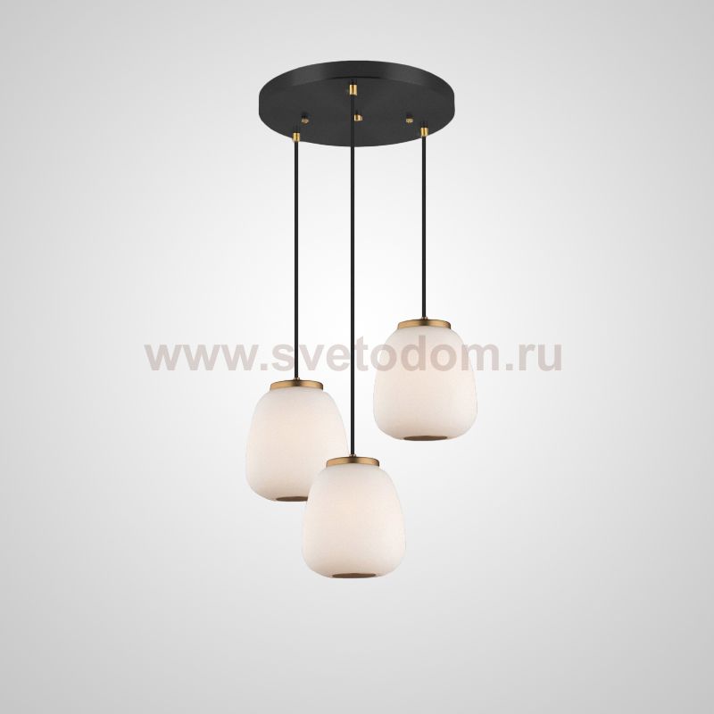 Подвесной светильник HEMING COMBO L3 B Диск ImperiumLoft 229221-23