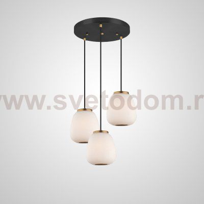 Подвесной светильник HEMING COMBO L3 B Диск ImperiumLoft 229221-23