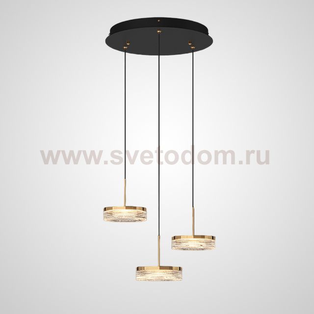 Подвесной светильник RIGO COMBO D35 Brass ImperiumLoft 229232-23