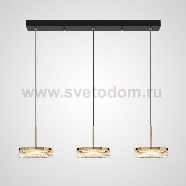 Подвесной светильник RIGO COMBO L55 Brass ImperiumLoft 229234-23