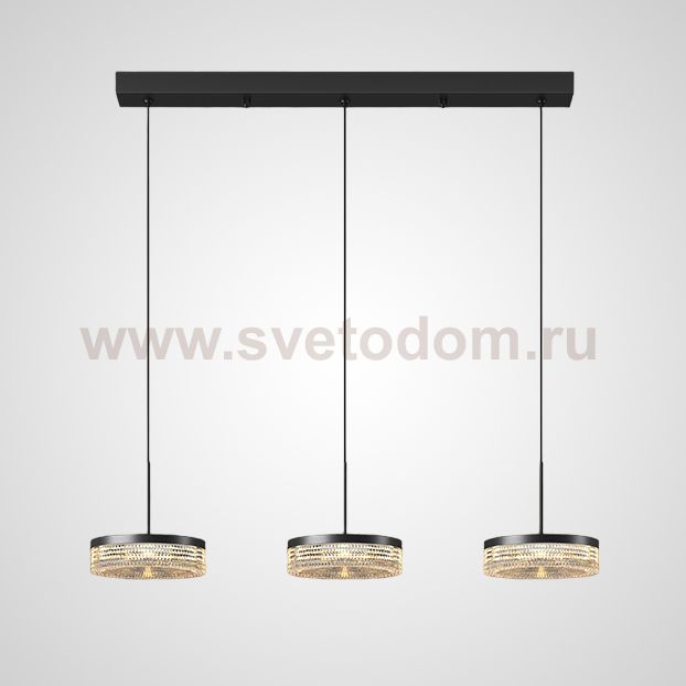 Подвесной светильник RIGO COMBO L55 Black ImperiumLoft 229236-23