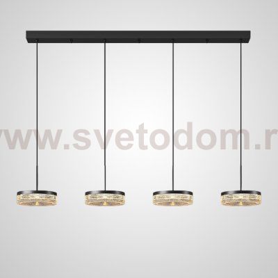 Подвесной светильник RIGO COMBO L78 Black ImperiumLoft 229237-23
