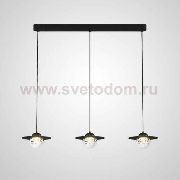 Подвесной светильник USKO TRIO Black ImperiumLoft 229247-23