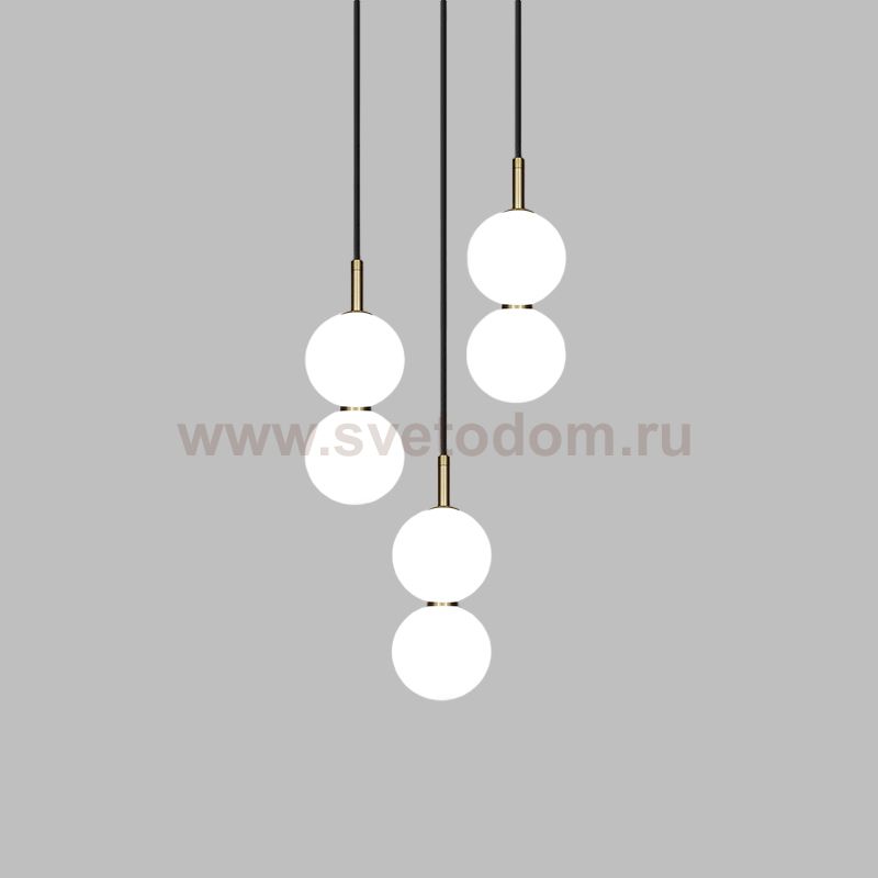 Подвесной светильник ROCCO COMBO A 3 подвеса ImperiumLoft 229250-23