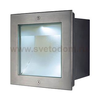 SLV 229381 DASAR LED SQUARE Bodenein- bauleuchte, Edelstahl 316, asymmetrisch, 34W, 4000K, IP67