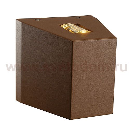 SLV 229687 OUT BEAM LED Wandleuchte, Beam up, rostfarben