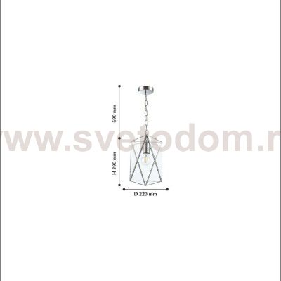 Люстра подвесная Favourite 2297-1P Ternary