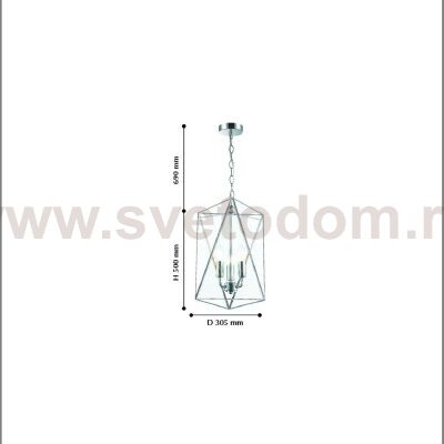 Люстра подвесная Favourite 2297-3P Ternary