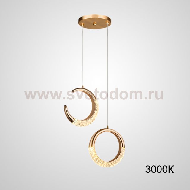 Подвесной светильник SONKE DUO C 3000К ImperiumLoft 229762-23
