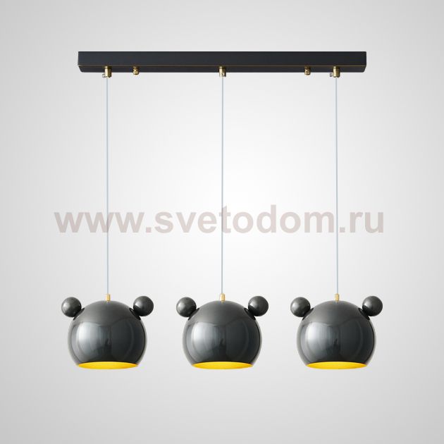 Подвесной светильник BEAR COMBO L50 Black ImperiumLoft 229766-23