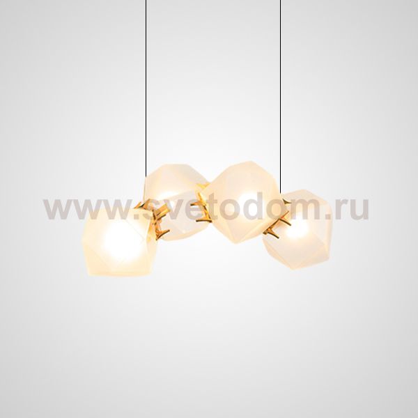 Люстра Gabriel Scott  Welles Glass L4 ImperiumLoft 229778-22