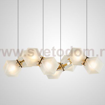 Люстра Gabriel Scott  Welles Glass L8 ImperiumLoft 229780-22