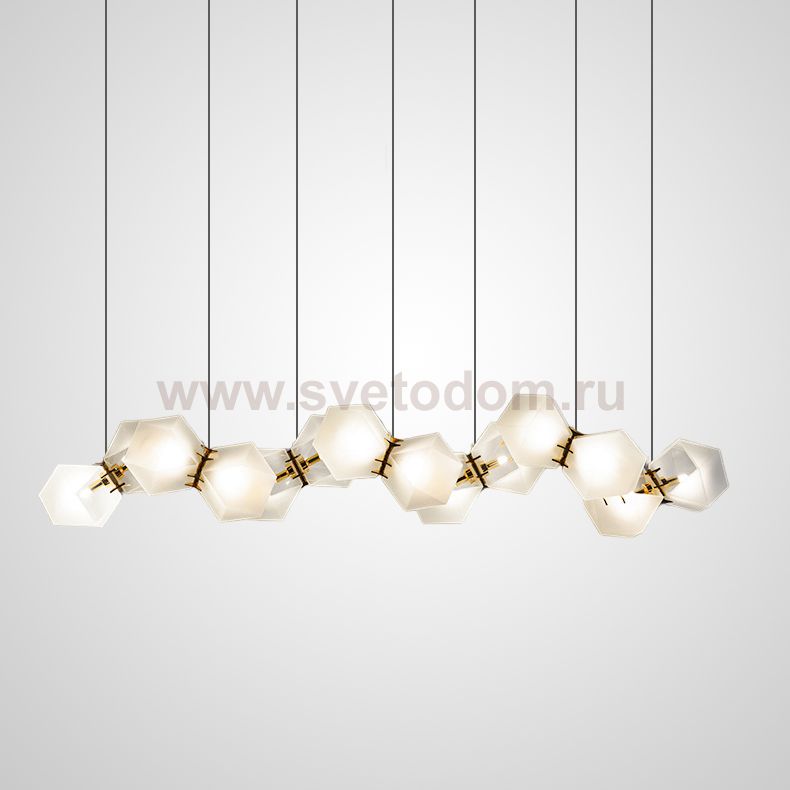 Люстра Gabriel Scott  Welles Glass L12 ImperiumLoft 229782-22