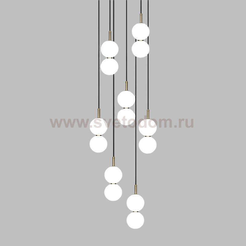 Подвесной светильник ROCCO COMBO A 7 подвесов ImperiumLoft 229790-23