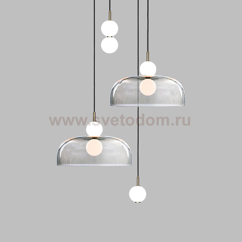 Подвесной светильник ROCCO COMBO B 4 подвеса ImperiumLoft 229791-23