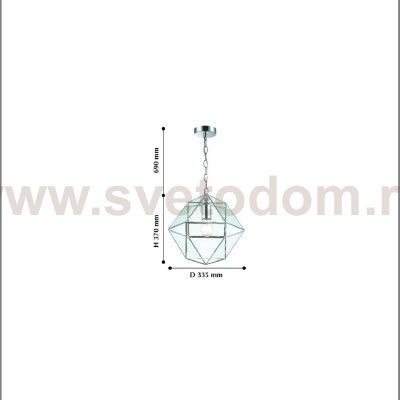 Люстра подвесная Favourite 2298-1P Mattis
