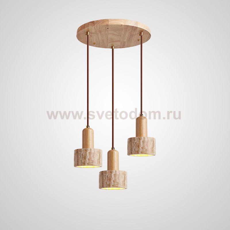 Подвесной светильник JAMTE COMBO A L3 Диск ImperiumLoft 229812-23