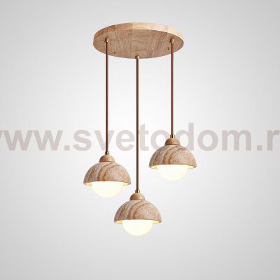 Подвесной светильник JAMTE COMBO B L3 Диск ImperiumLoft 229813-23