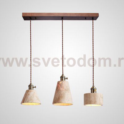 Подвесной светильник MODESTUS COMBO L60 Dark brown ImperiumLoft 229819-23