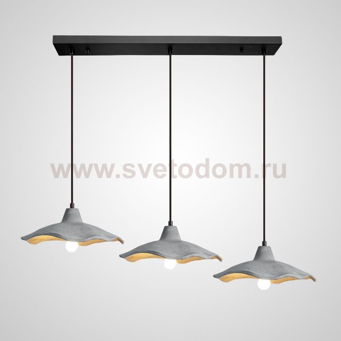 Подвесной светильник SANTERI COMBO L80 Grey ImperiumLoft 229821-23