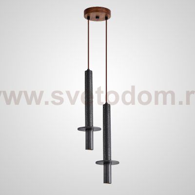 Подвесной светильник HAGBART DUO Black ImperiumLoft 229833-23