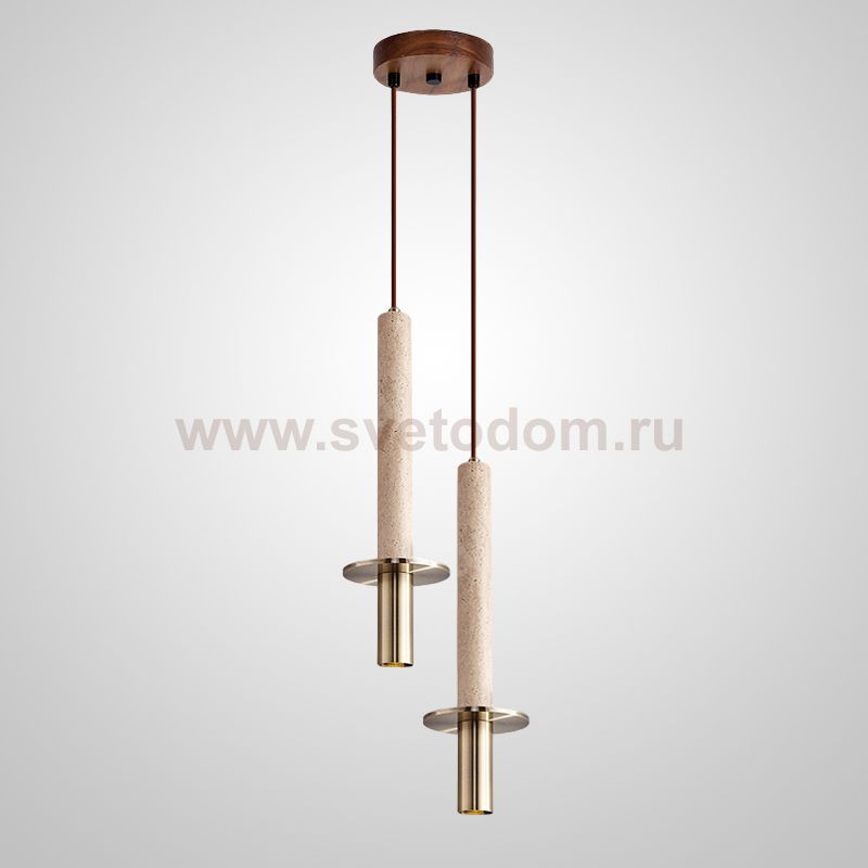 Подвесной светильник HAGBART DUO Brass ImperiumLoft 229834-23