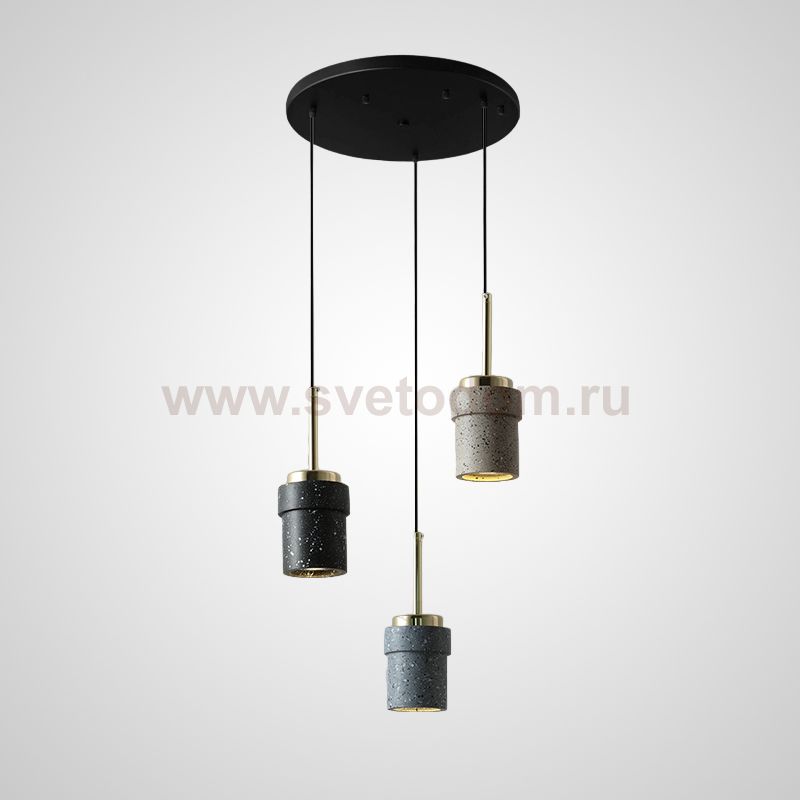 Подвесной светильник JERKEN COMBO L3 Диск ImperiumLoft 229900-23