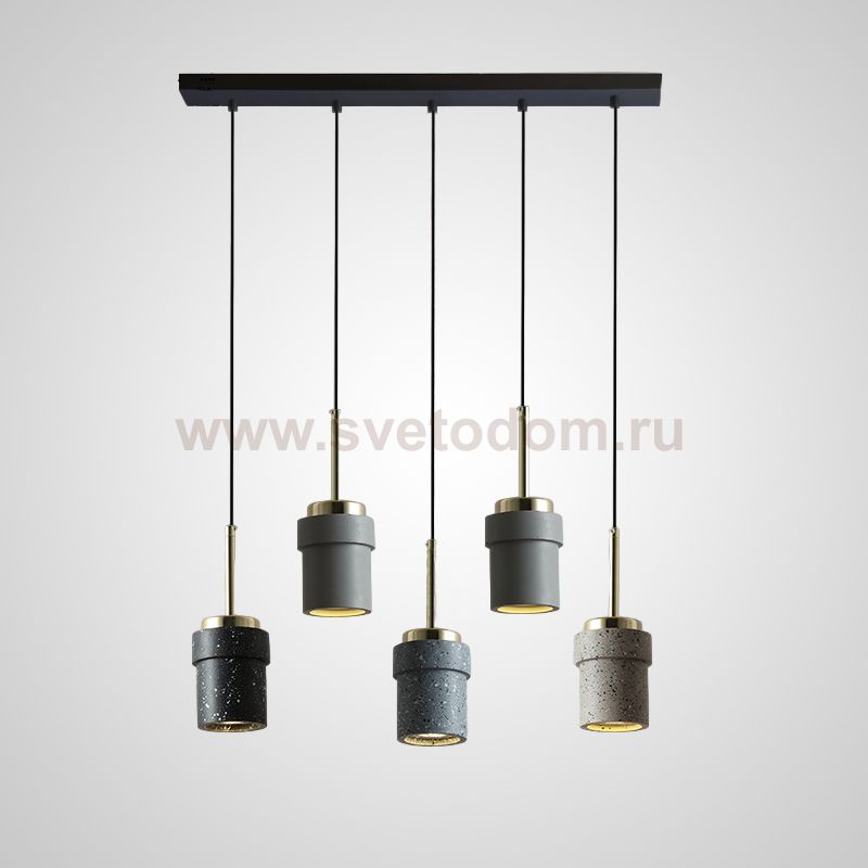 Подвесной светильник JERKEN COMBO L5 Планка ImperiumLoft 229903-23