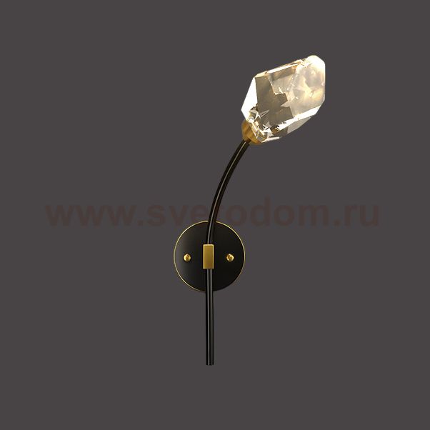 Настенный светильник CRISTEL C WALL L23 Right Black ImperiumLoft 229950-23