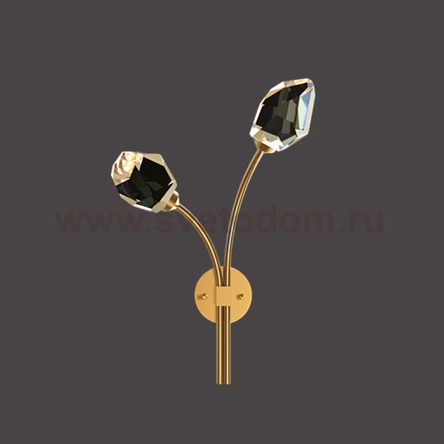 Настенный светильник CRISTEL C WALL L38 Left Brass ImperiumLoft 229955-23