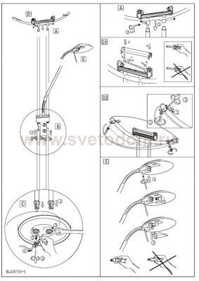 Торшер напольный Eglo 27722 BAYA