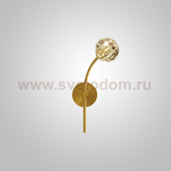 Настенный светильник RH E WALL L1 Right Brass ImperiumLoft 230065-23