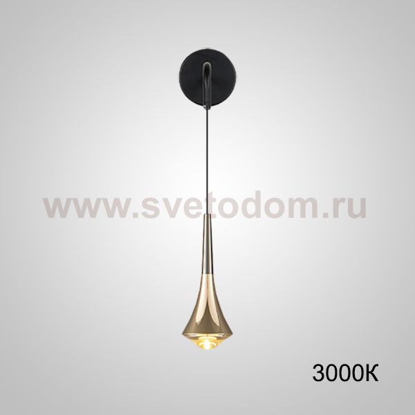 Настенный светильник CAI WALL Brass 3000К ImperiumLoft 230091-23
