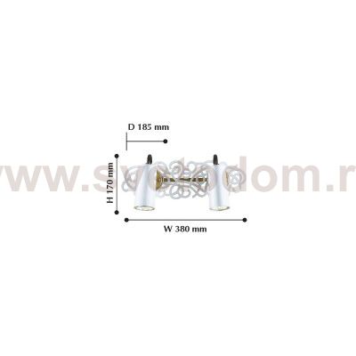 Настенный светильник Favourite 2301-2W Fabia
